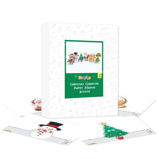 Christmas Characters Puppet Making Activity