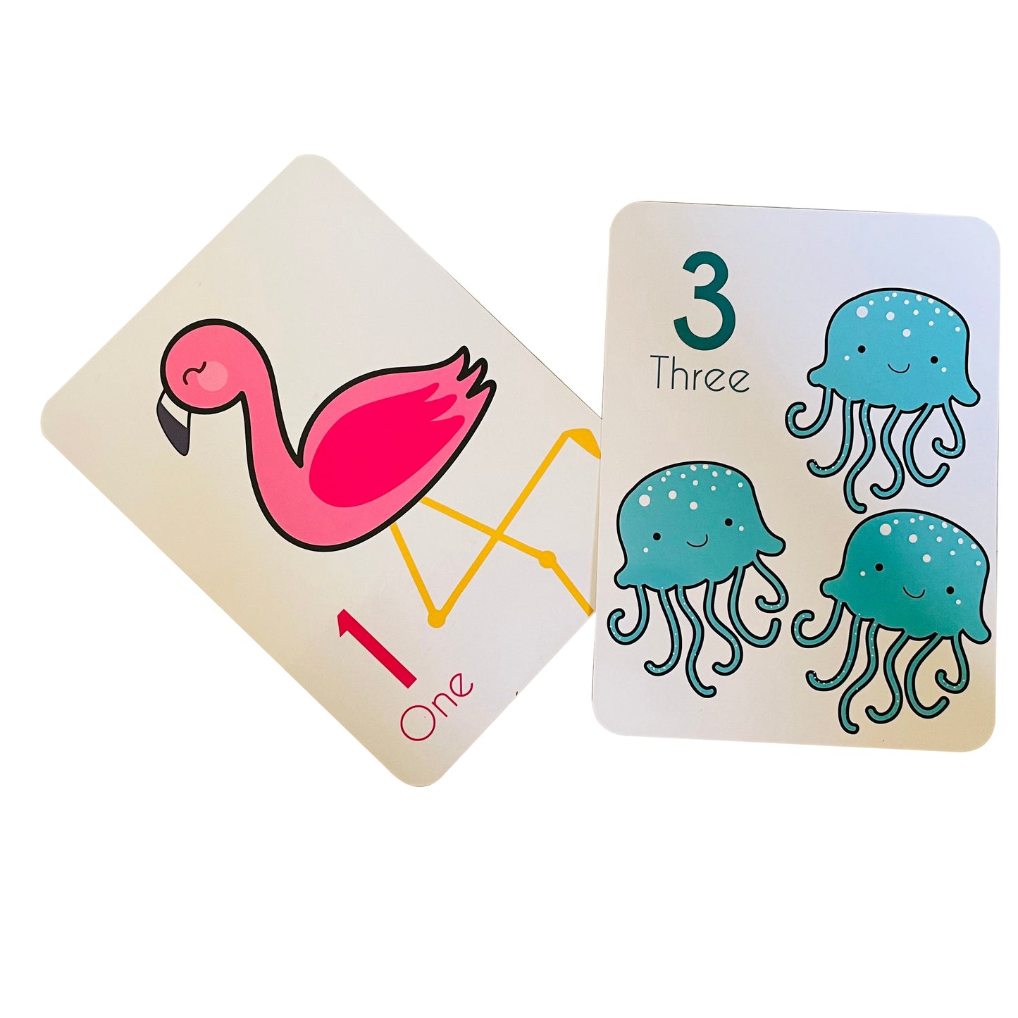 Number Flashcards and counting activity