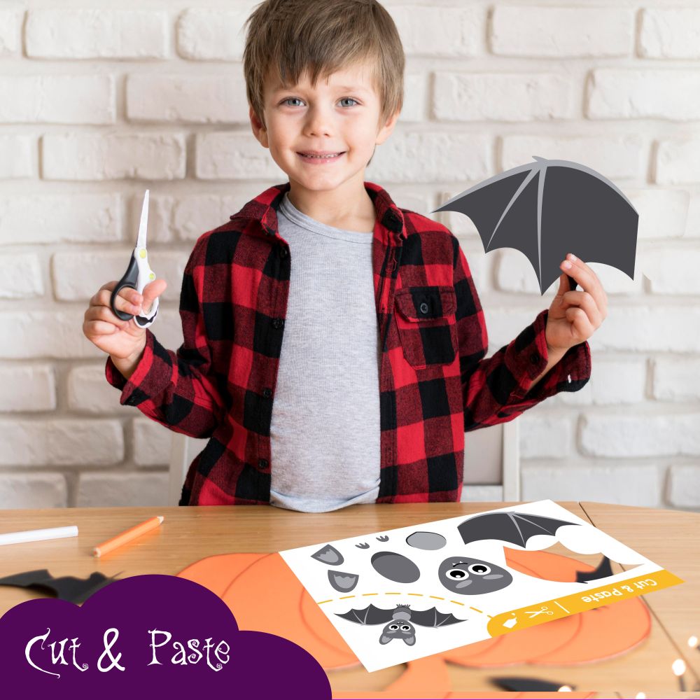 Cut & Glue Activity - Halloween