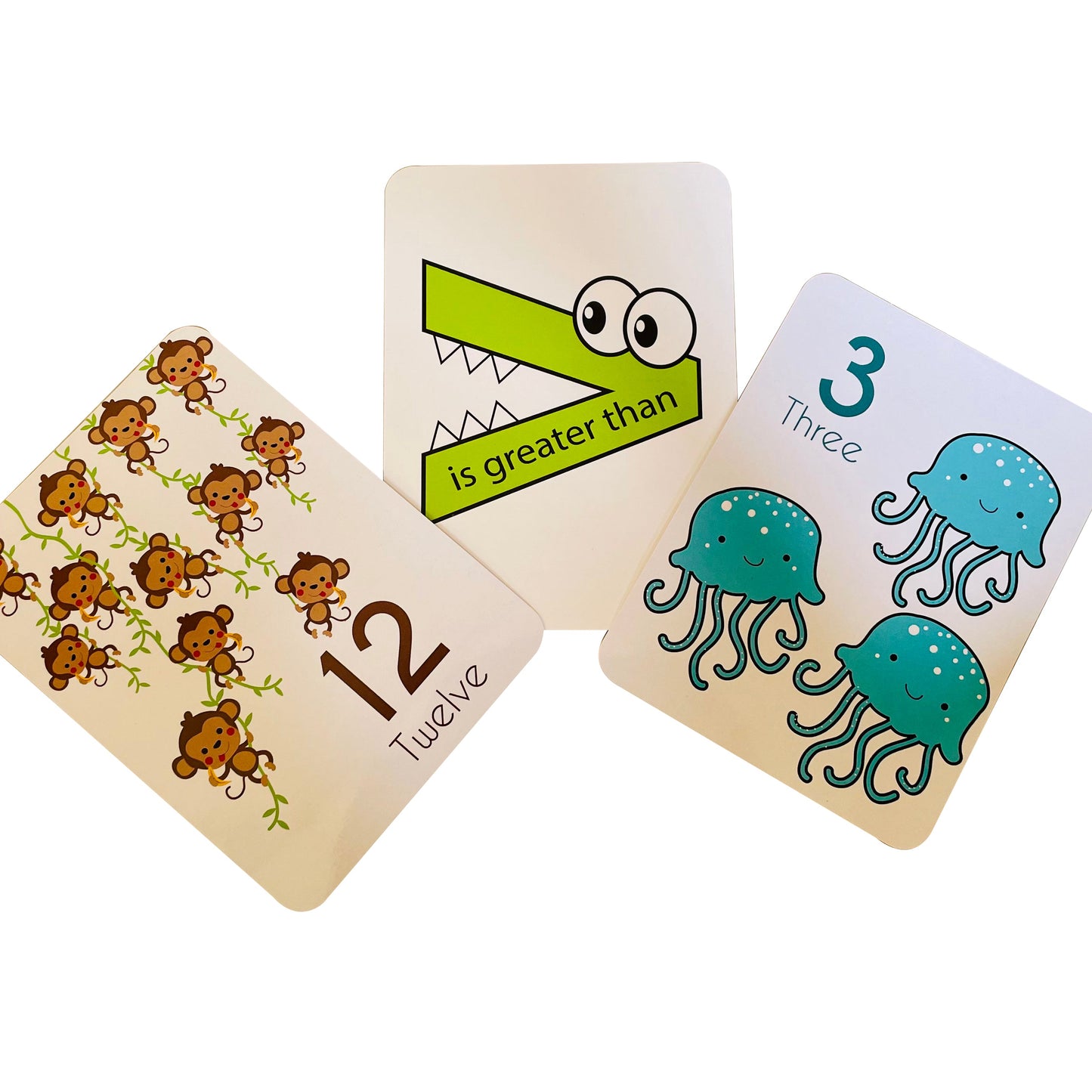 Number Flashcards and counting activity