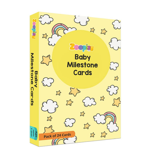 Baby Milestones Flashcards -Pack of 24