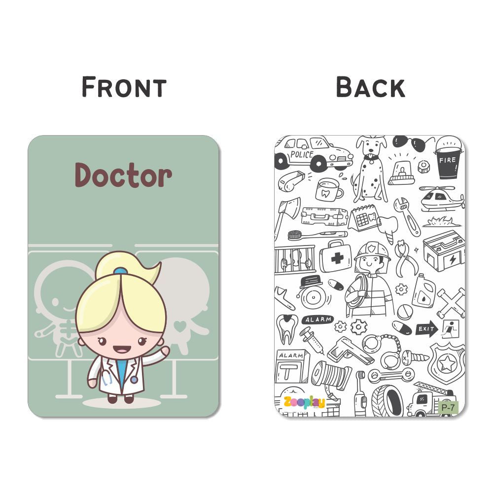 Profession Flashcards- Pack of 24