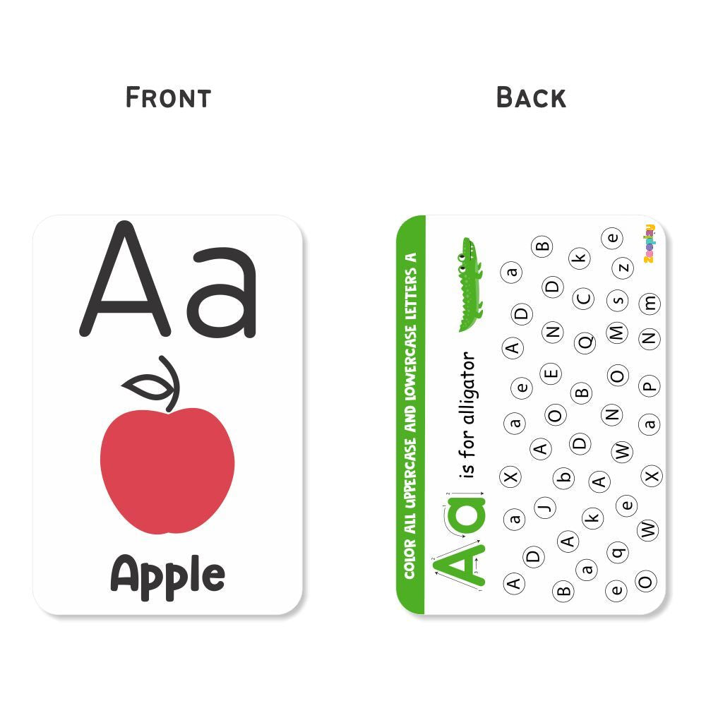 Alphabet Flashcards with activity