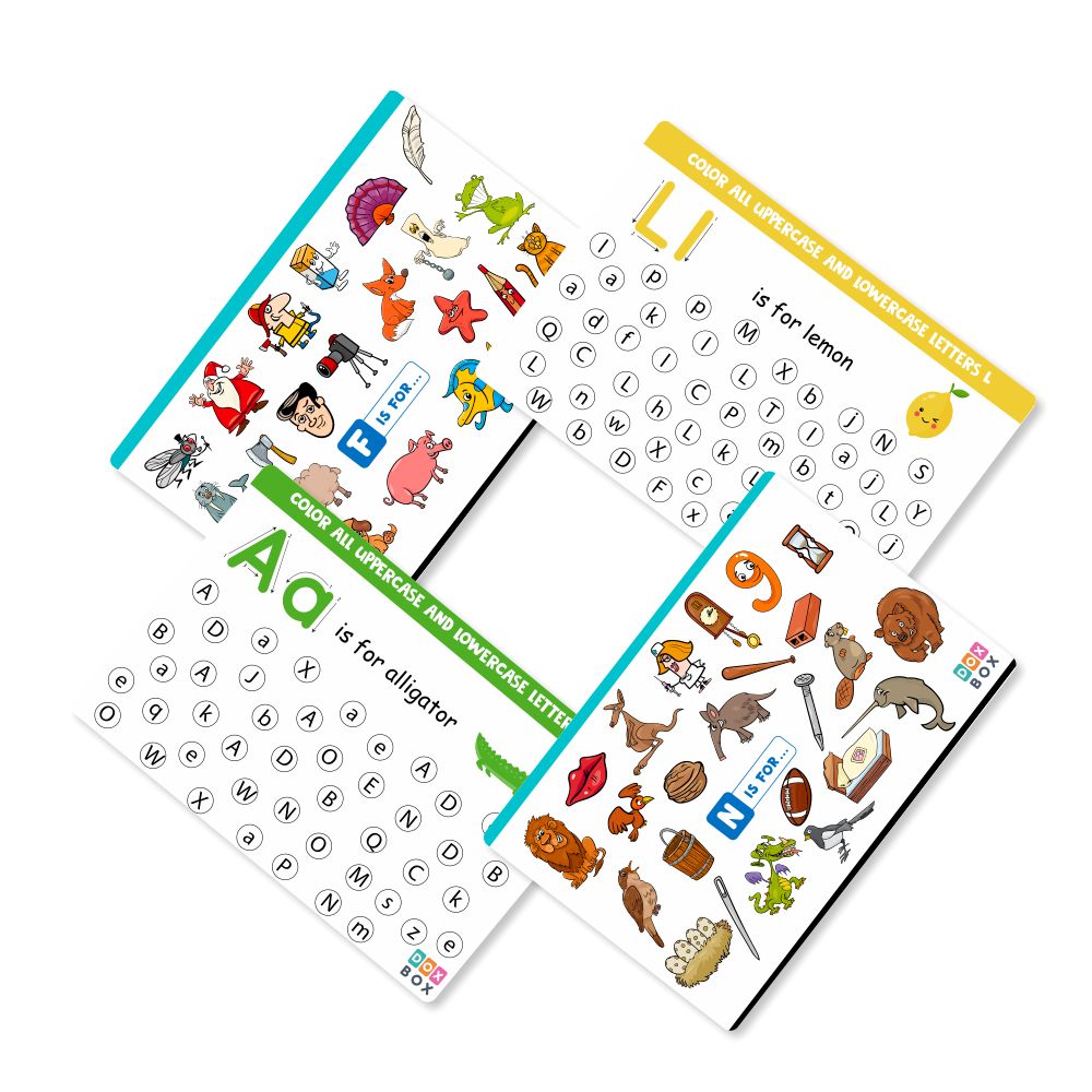 Alphabet Flashcards with activity