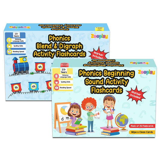 Phonics combo flashcards