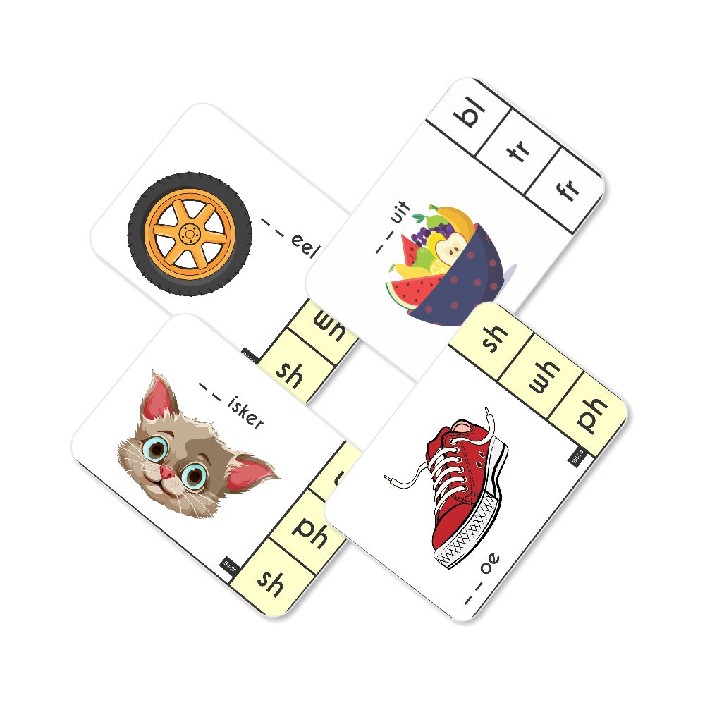 Phonics combo flashcards