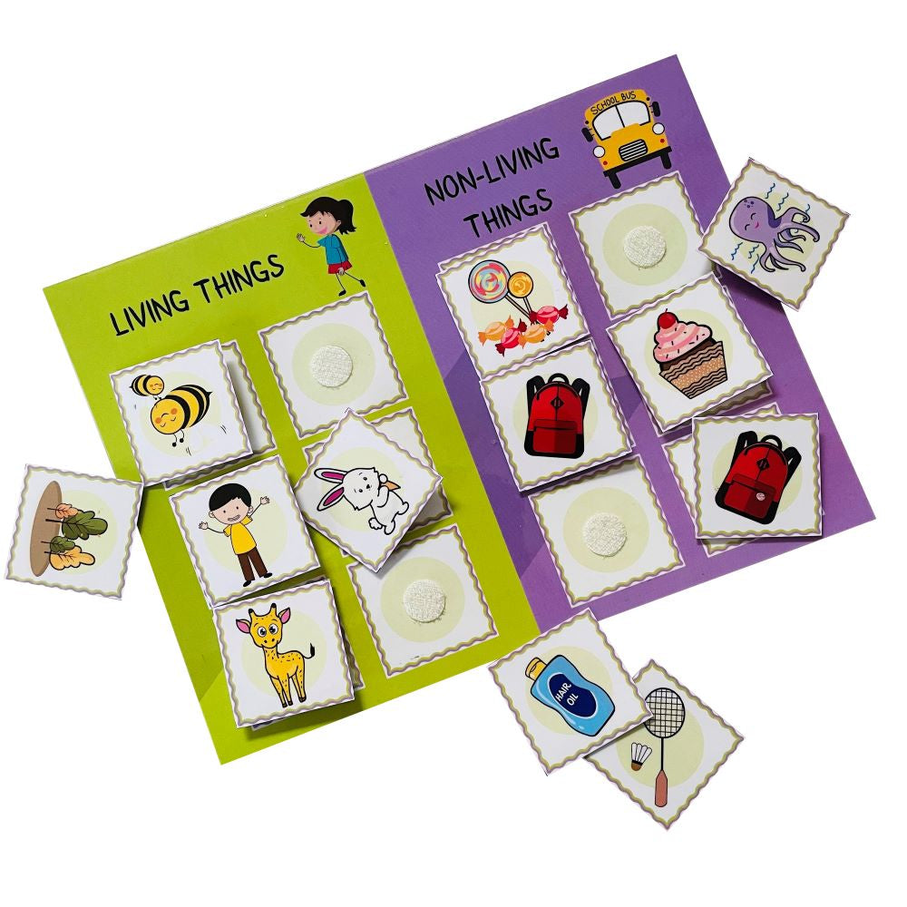 Simple Science Sorting activity (4 in 1)