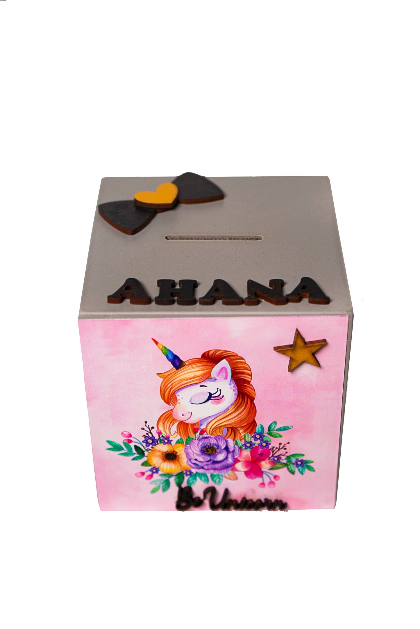 Unicorn Theme Piggy Bank