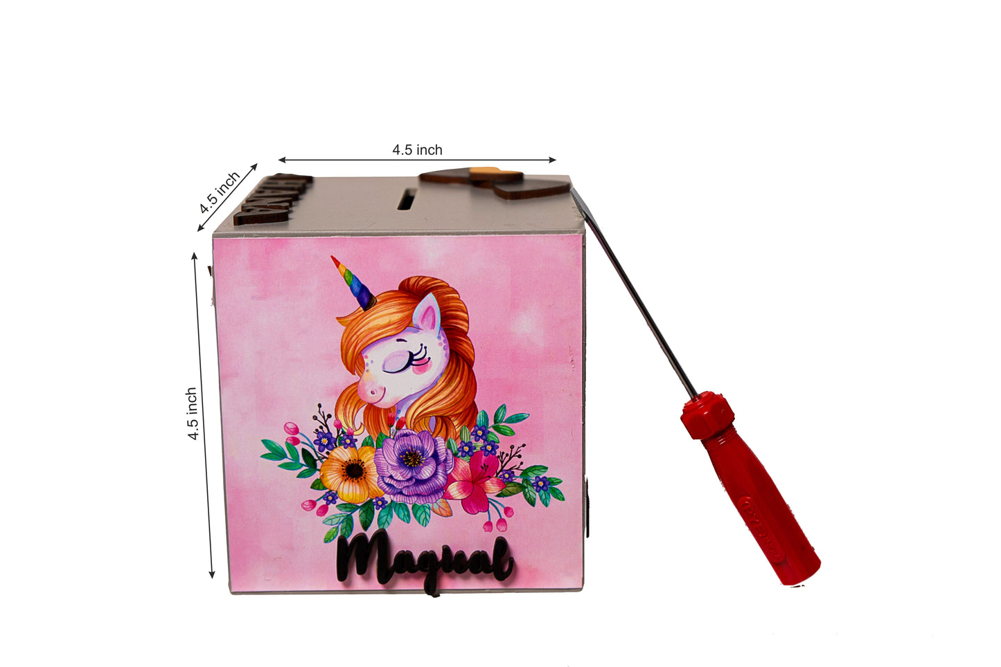 Unicorn Theme Piggy Bank